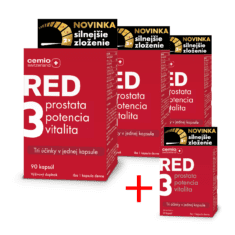 Cemio RED3® silnejšie zloženie, 3 x 90 kapsúl