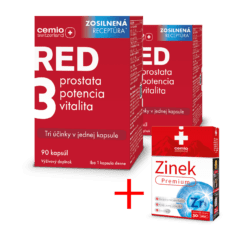 Cemio RED3®, 2× 90 kapsúl, zosilnená receptúra 2024