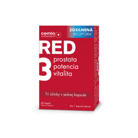 Cemio RED3®, 60 kapsúl, zosilnená receptúra 2024