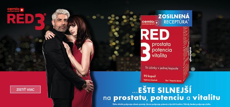 Cemio RED3 so zosilnenou receptúrou - banner