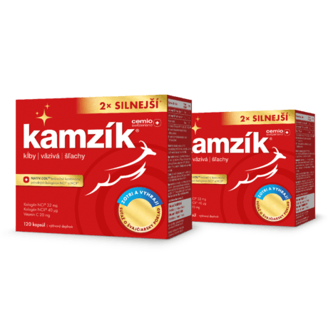 Cemio Kamzík® silnejší, 2× 120 kapsúl, súťažné balenie 2024