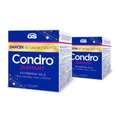 GS Condro® Diamant, 2× 100 + 60 tabliet, darčekové balenie 2024