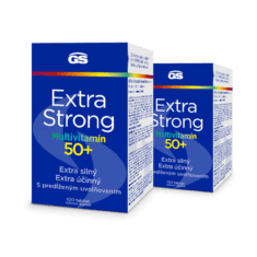 GS Extra Strong Multivitamín 50+, 2× 100 tabliet