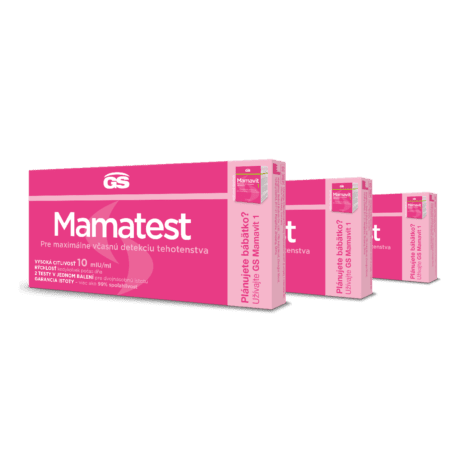 GS Mamatest Tehotenský test, 3× 2 ks