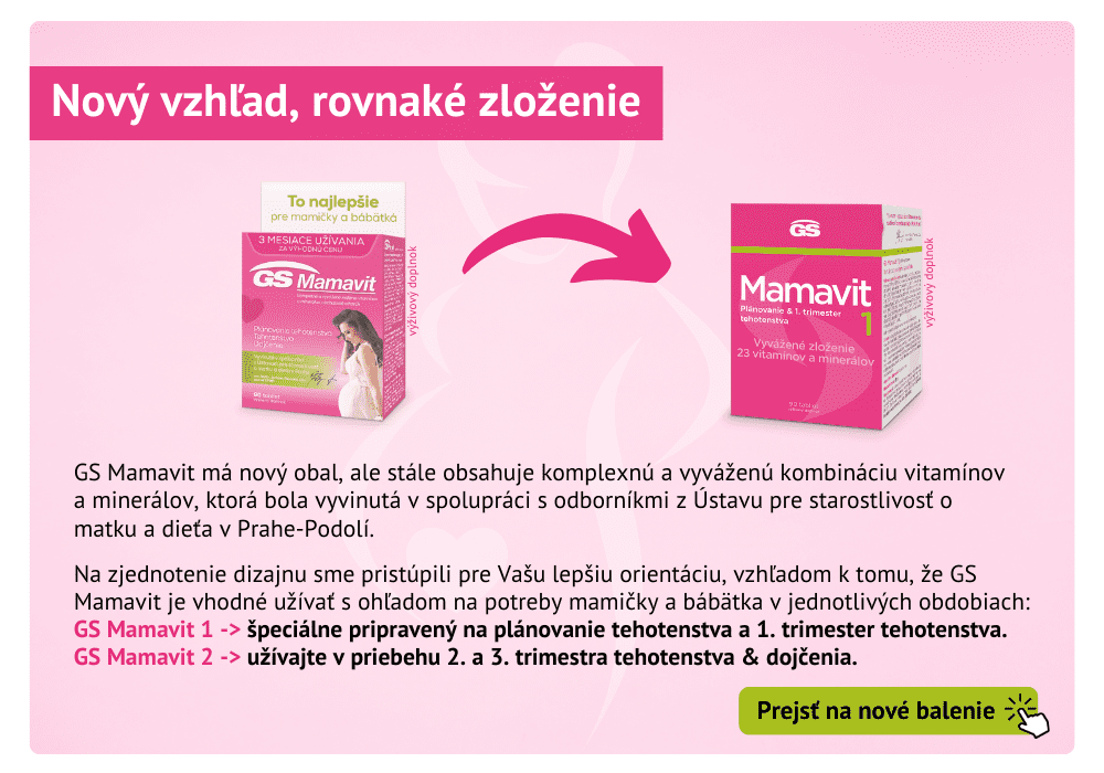 GS Mamavit - Nový vzhľad, rovnaké zloženie - banner