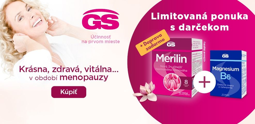 GS Merilin Original, 60 tbl + darček - titulka