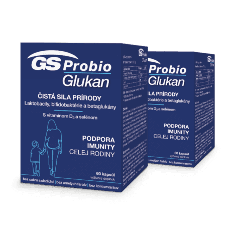 GS Probio Glukan, 2× 60 kapsúl