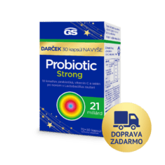 GS Probiotic Strong, 70 + 30 kapsúl, darčekové balenie 2024