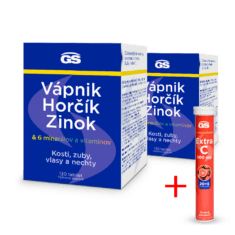 GS Vápnik, Horčík, Zinok, 2× 130 tabliet