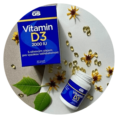 GS Vitamín D3 2000 IU - produkt