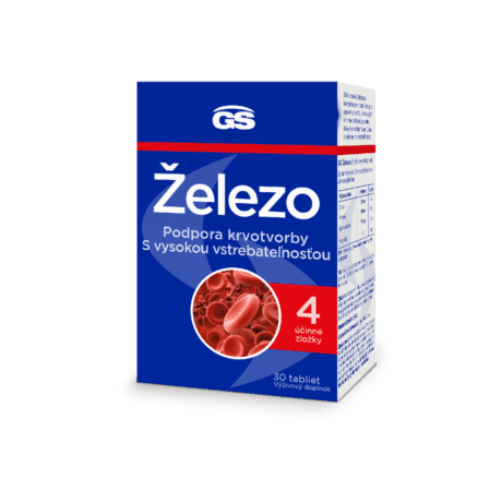 GS Železo pre krvotvorbu, 30 tabliet